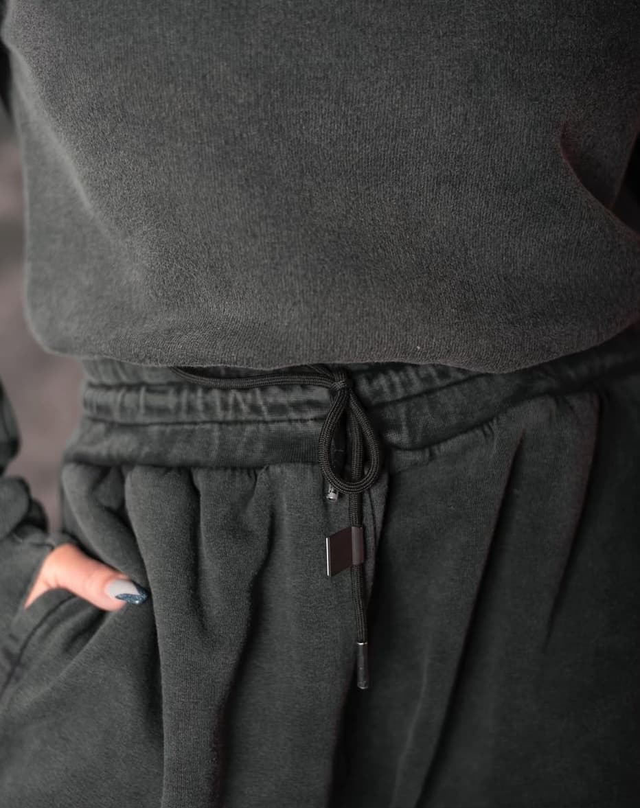 Fleece finishing detail